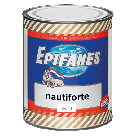 Epifanes Nautiforte Topside Paint, #NFW White, 750ml, NFW.750, 2