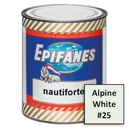 Epifanes Nautiforte Topside Paint, #NF25 Alpine White, 750ml, NF25.750
