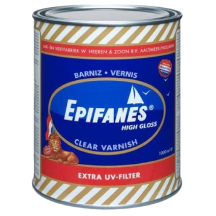 Epifanes Clear Gloss Varnish, 1000ml, CV.1000Epifanes Clear High Gloss Varnish, 1000ml, CV.1000