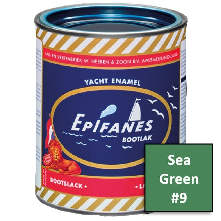 Epifanes Yacht Enamel Paint, #9 Sea Green, 750ml, YE009.750