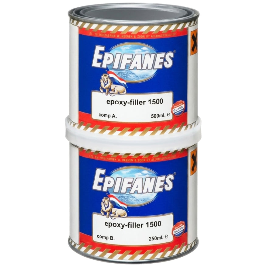 Epifanes Epoxy Filler, Gray, 750ml, EXFG.750