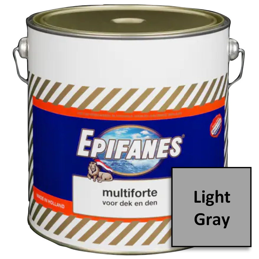 Epifanes Multiforte Light Gray, Satin, 4000ml, MFLG.4000