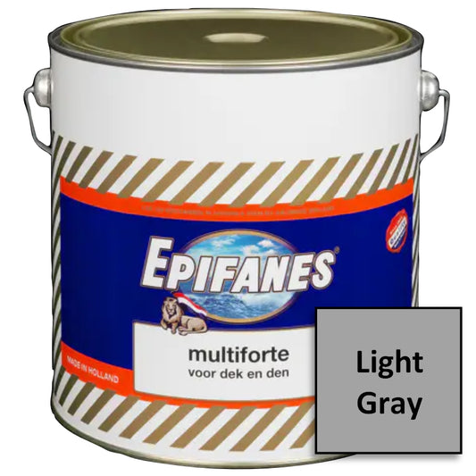 Epifanes Multiforte Light Gray, Satin, 4000ml, MFLG.4000