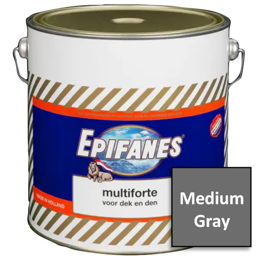Epifanes Multiforte Medium Gray, Satin, 4000ml, MFMG.4000