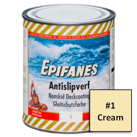 Epifanes Non-Skid Deck Coating, #1 Cream, 750ml, NS1.750