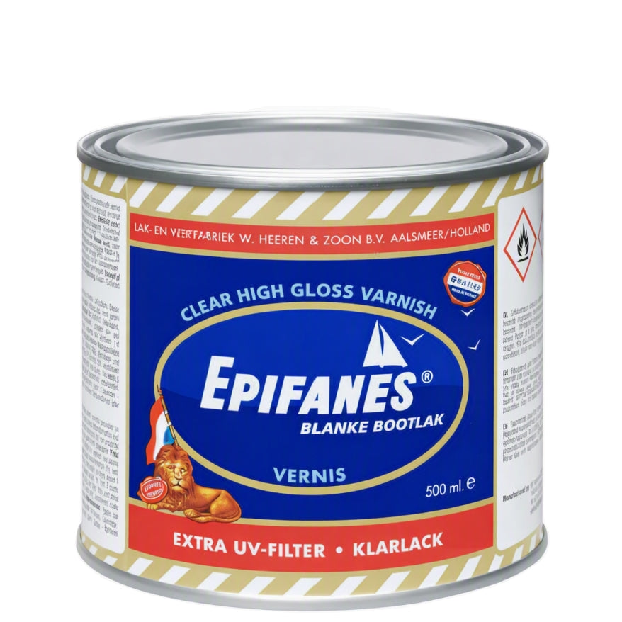 Epifanes Clear High Gloss Varnish, 500ml, CV.500