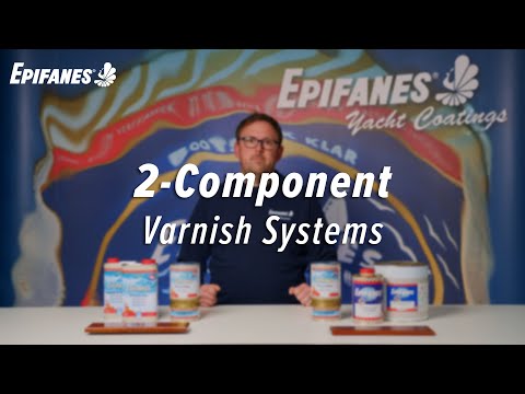 Epifanes 2-Component Varnish Systems Overview