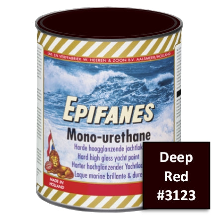 Epifanes Monourethane Yacht Paint, #3123 Deep Red, 750ml, MU3123.750