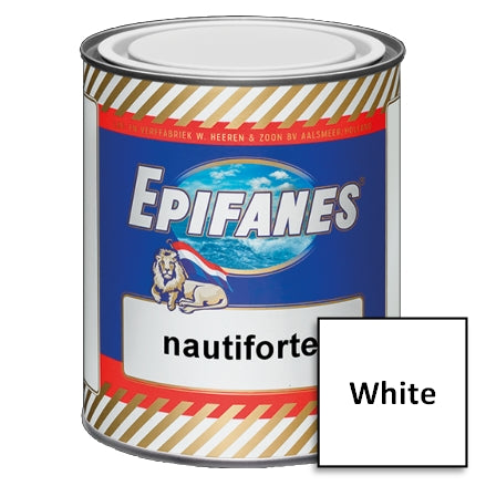 Epifanes Nautiforte Topside Paint, #NFW White, 750ml, NFW.750