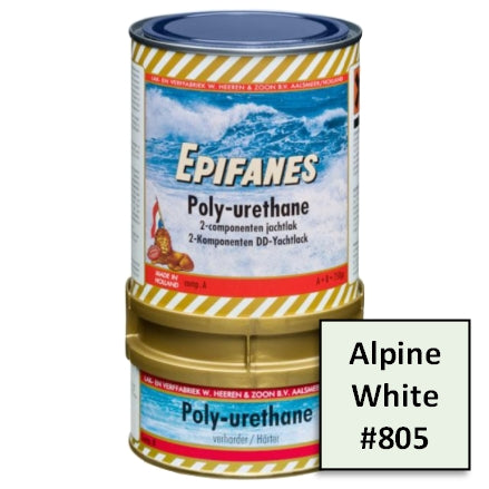 Epifanes Polyurethane Yacht Paint, #805 Alpine White, PU805.750