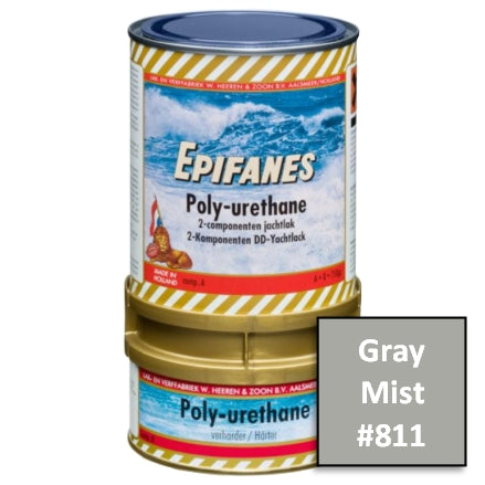 Epifanes Polyurethane Yacht Paint, #811 Gray Mist, PU811.750