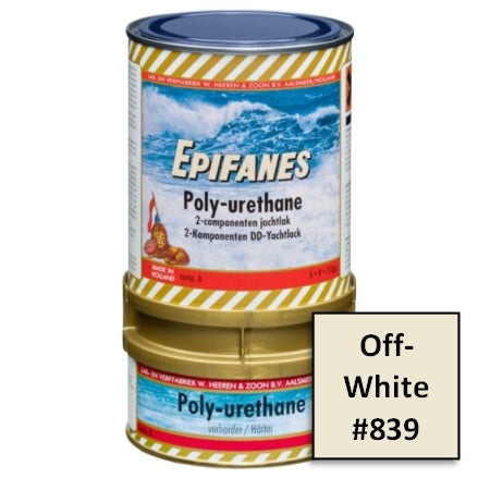 Epifanes Polyurethane Yacht Paint, #839 Off-White, PU839.750