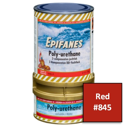 Epifanes Polyurethane Yacht Paint, #845 Red, PU845.750