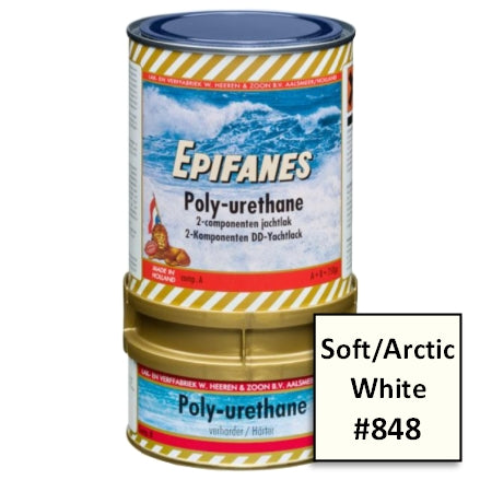 Epifanes Poly-urethane Yacht Coating Soft White / Arctic White #848, PU848.750