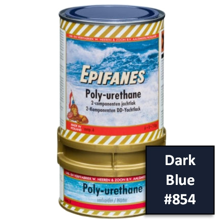 Epifanes Polyurethane Yacht Paint, #854 Dark Blue, PU854.750