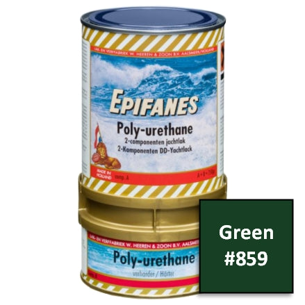 Epifanes Polyurethane Yacht Paint, #859 Green, PU859.750