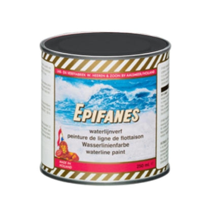 Epifanes Waterline Paint, #19 Black, 250ml, WLP019.250, 2