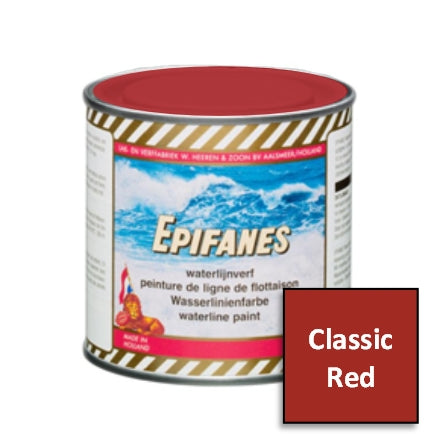 Epifanes Waterline Paint, Classic Red, 250ml, WLP016.250
