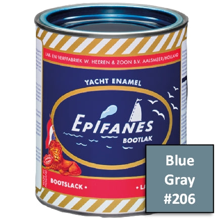 Epifanes Yacht Enamel Paint, #206 Blue Gray, 750ml, YE206.750