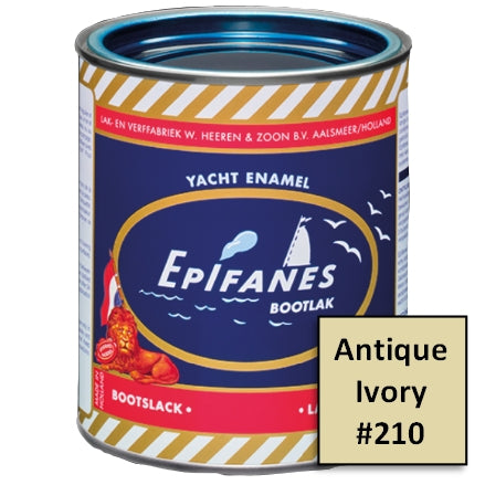 Epifanes Yacht Enamel Paint, #210 Antique Ivory, 750ml, YE210.750