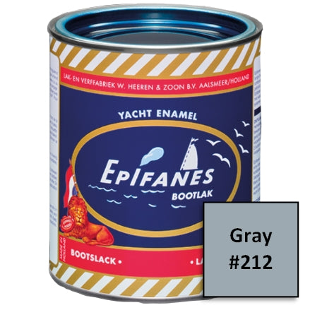 Epifanes Yacht Enamel Paint, #212 Gray, 750ml, YE212.750