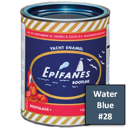 Epifanes Yacht Enamel Paint, #28 Water Blue, 750ml, YE028.750