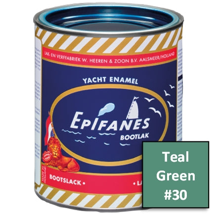 Epifanes Yacht Enamel Paint, #30 Teal Green, 750ml, YE030.750