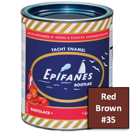 Epifanes Yacht Enamel Paint, #35 Red Brown, 750ml, YE035.750