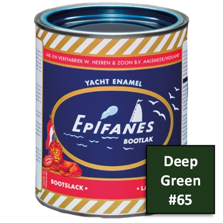 Epifanes Yacht Enamel Paint, #65 Deep Green, 750ml, YE065.750