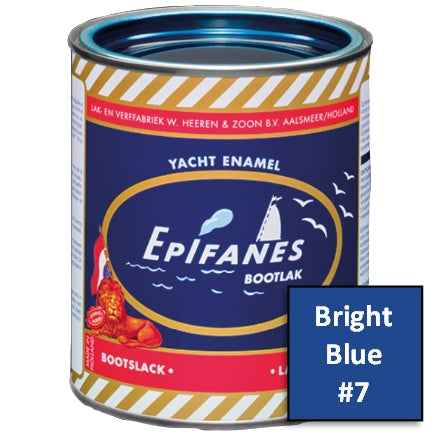 Epifanes Yacht Enamel Paint, #7 Bright Blue, 750ml, YE007.750